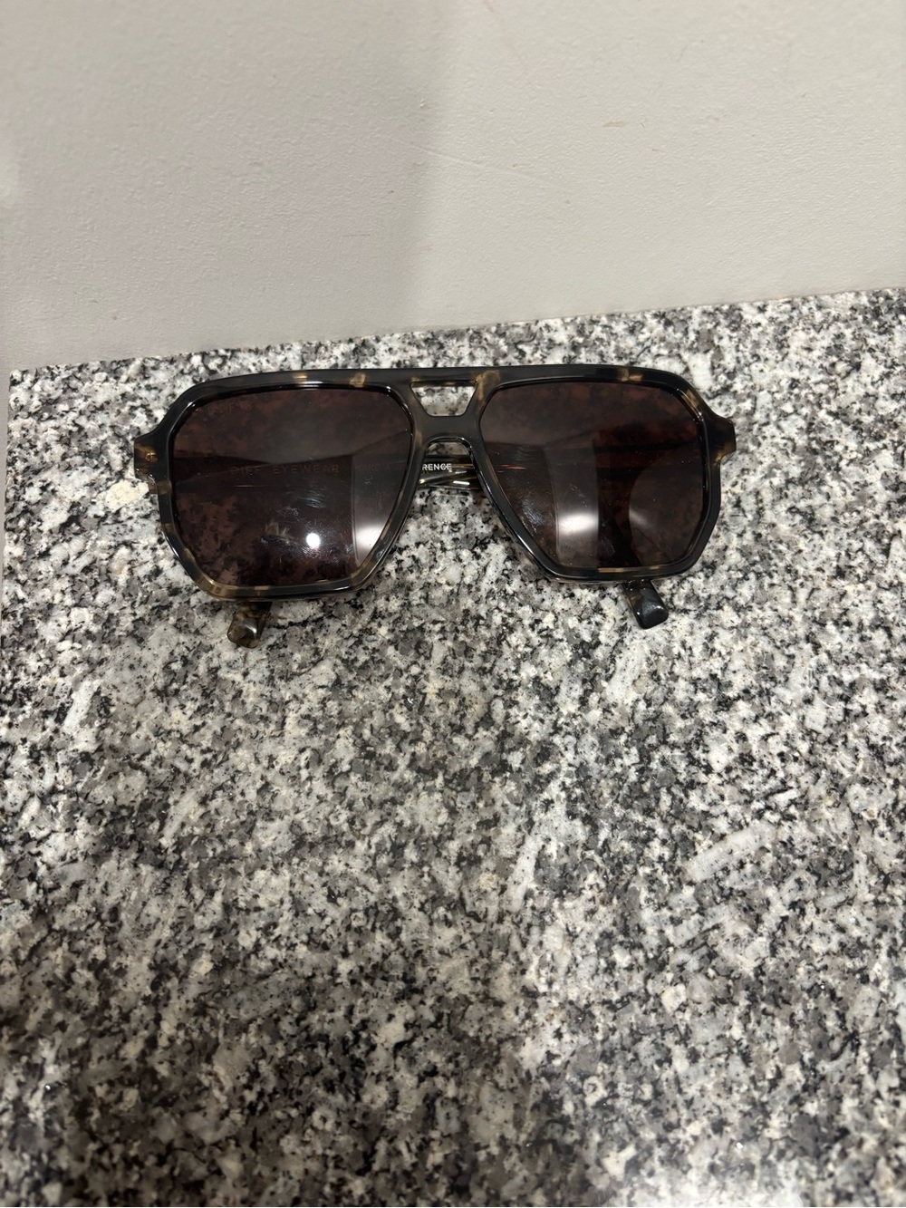 Diff Eyewear Tortoiseshell sunglasses